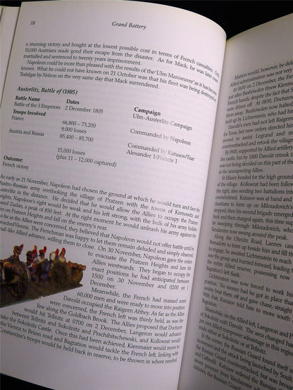 Grand Battery: A Guide for Napoleonic Wargames - Pen & Sword Rulesbook Hardback #2U8