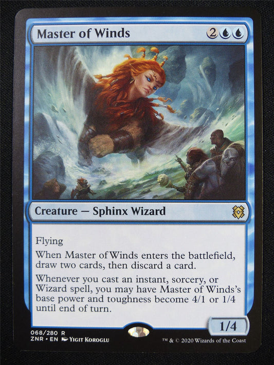 Master of Winds - ZNR - Mtg Card #2FG