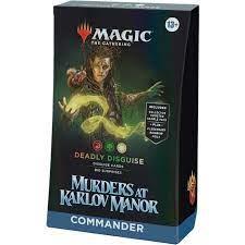 Deadly Disguise Commander Deck - Murders at Karlov Manor - Magic the Gathering - Available from 09/02/24