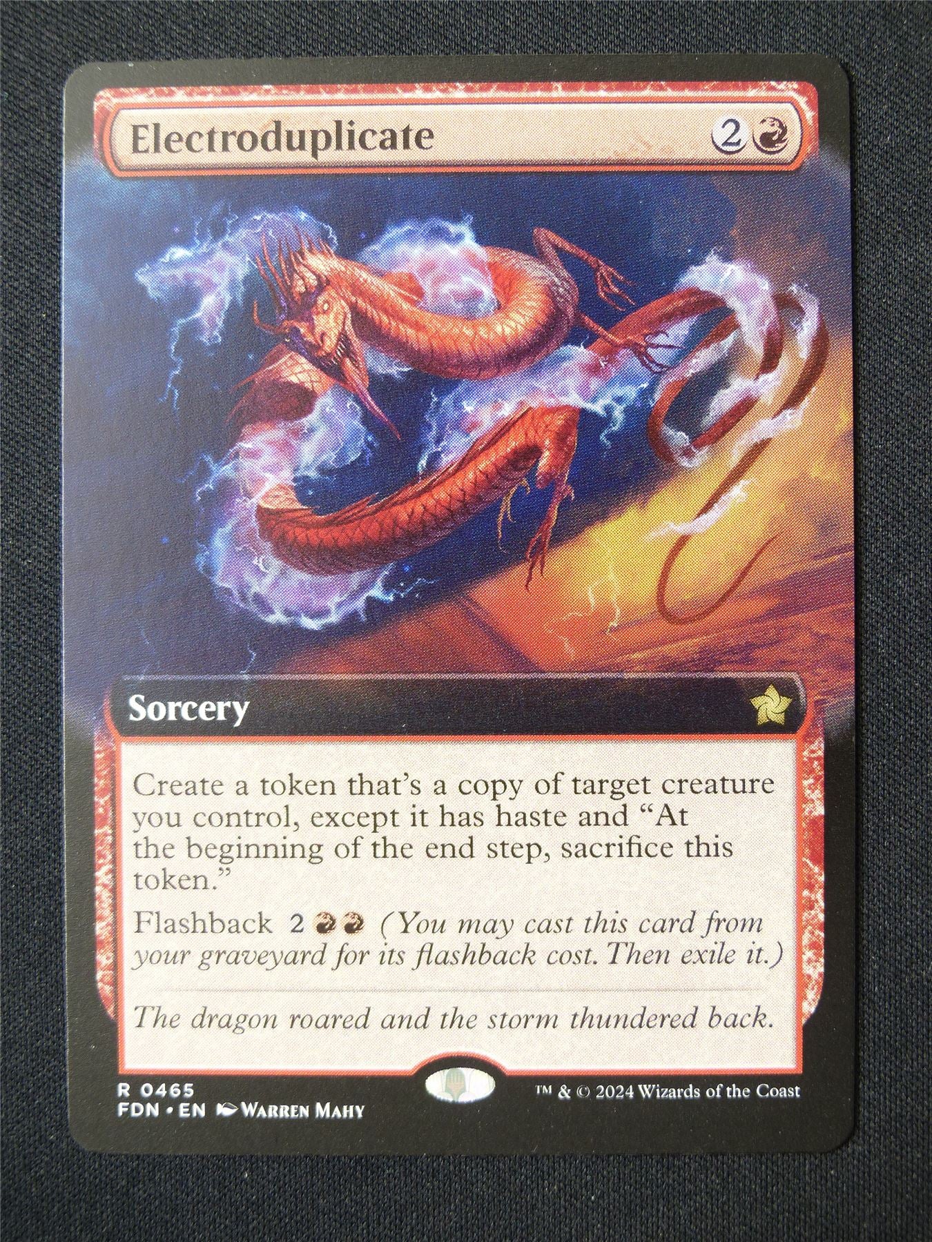 Electroduplicate Extended Art - FDN - Mtg Card #7A8