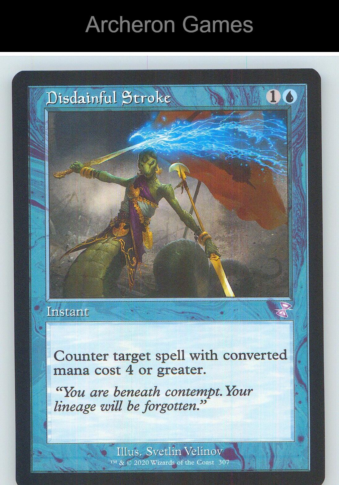 Disdainful Stroke TSR 307 Special MTG Card NM/EX+