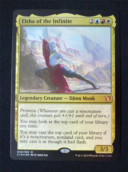 Elsha of the Infinite Foil - C19 - Mtg Card #4IO