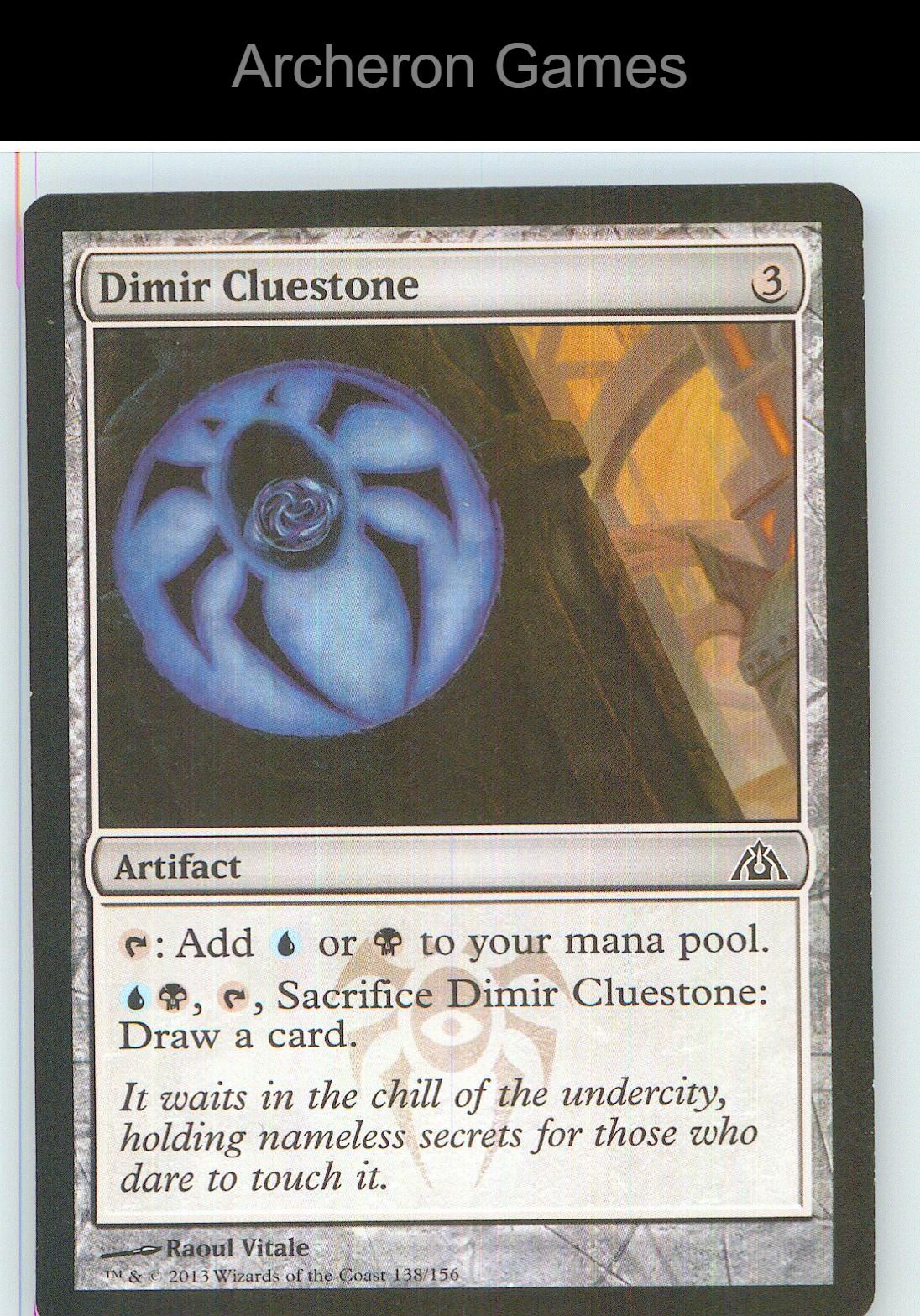 Dimir Cluestone DGM 138 C MTG Card NM/EX+