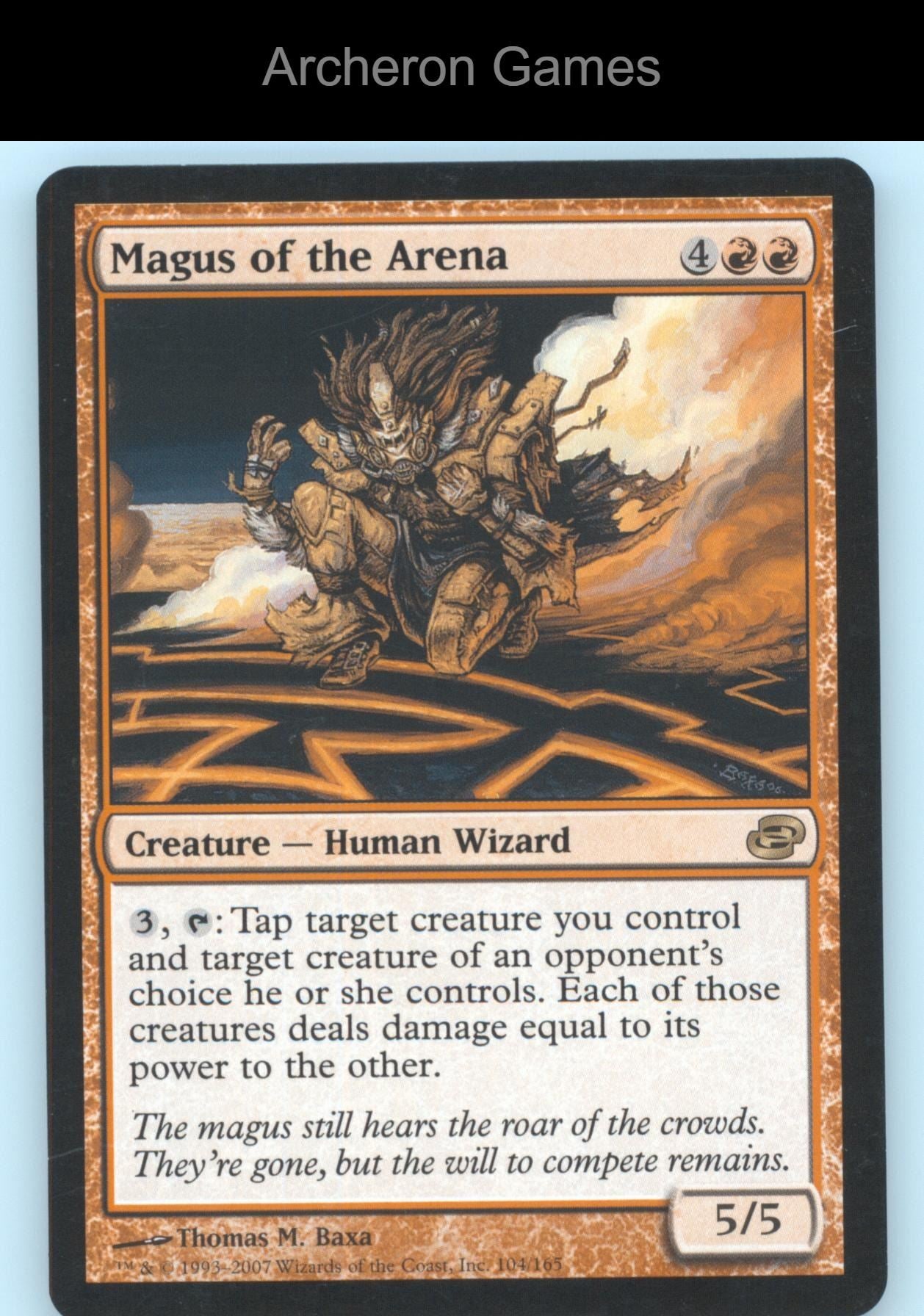 Magus of the Arena 104 R MTG Card Planar Chaos