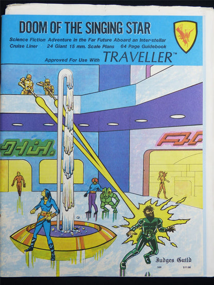 Traveller: Doom of the Singing Star - Judge Guild Roleplaying Booklet #2SM