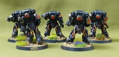 Heavy Intercessors painted - Legions of the Damned - Warhammer 40K #7FG