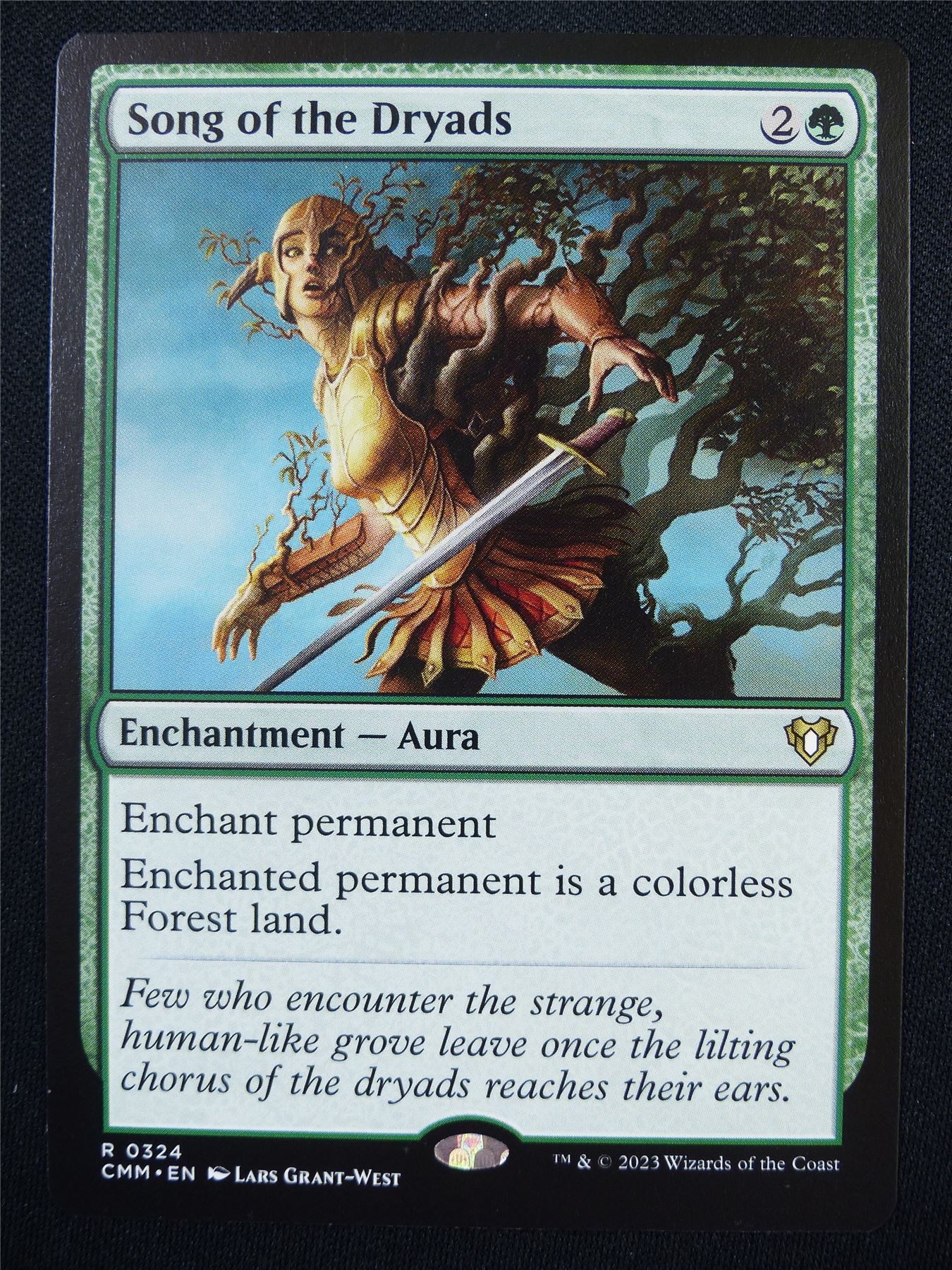 Song of the Dryads - CMM - Mtg Card #2BC
