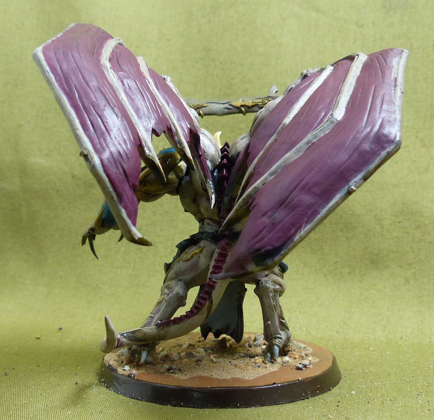 Daemon Prince painted - Thousand Sons - Warhammer 40K #5SX