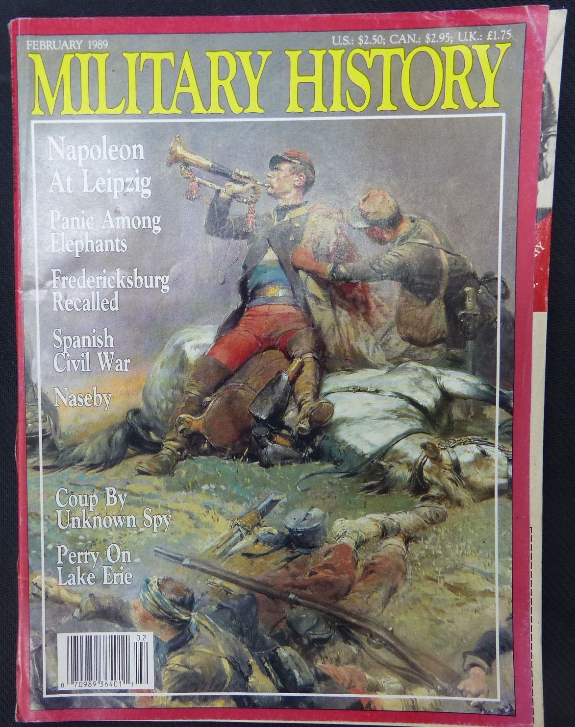 Military History Magazine Feb 1989 - Warhammer AoS 40k #2U8