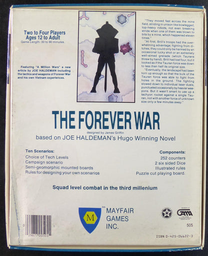 The Forever War by James Griffin: Board Game OOP #1Y1
