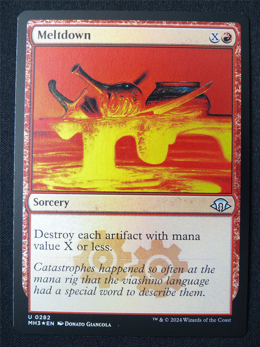 Meltdown Foil - MH3 - Mtg Card #1PL