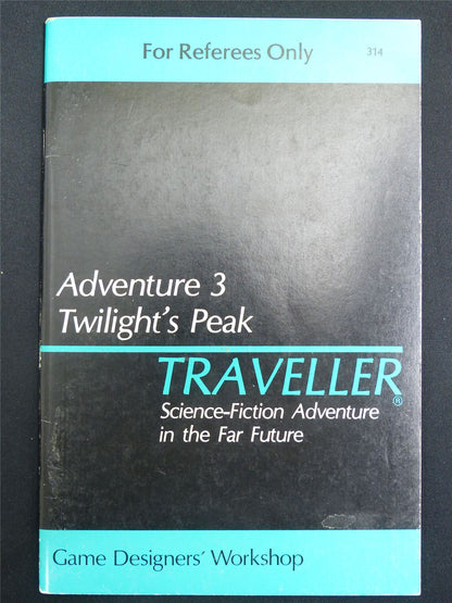Traveller: Adventure 3 Twilight's Peak - Roleplaying Booklet #2TR