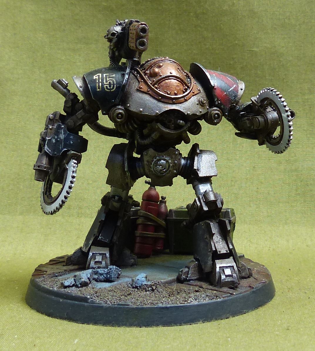 Castellax Battle-automata Maniple set of 1 painted - mechanicum - Warhammer Horus Heresy #2P8