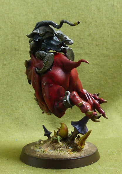 Loonboss on Giant Cave Squig painted - Gloomspite Gitz - Warhammer AoS #16P