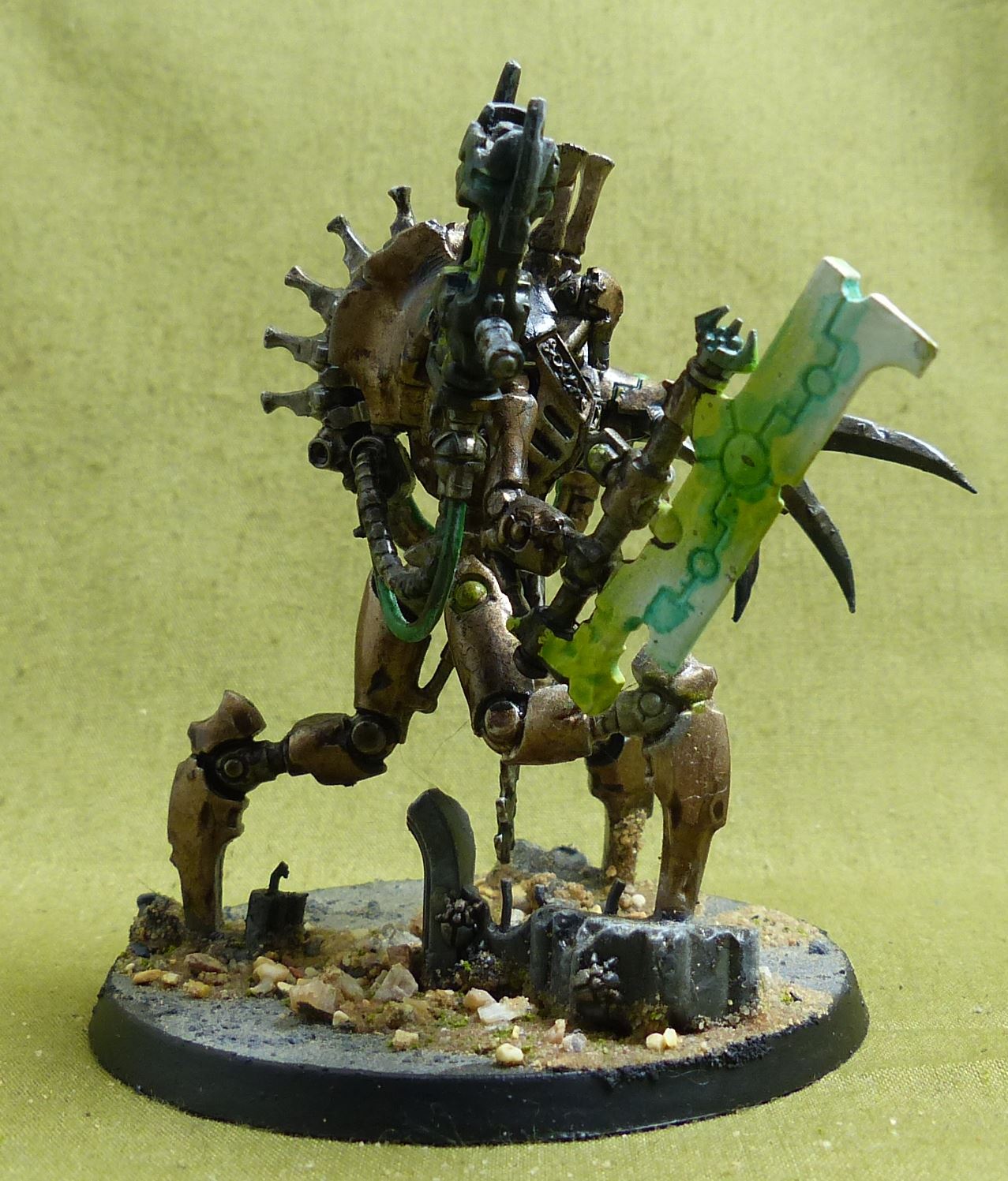 Skorpekh Lord painted - Necrons - Warhammer 40K #1Q4
