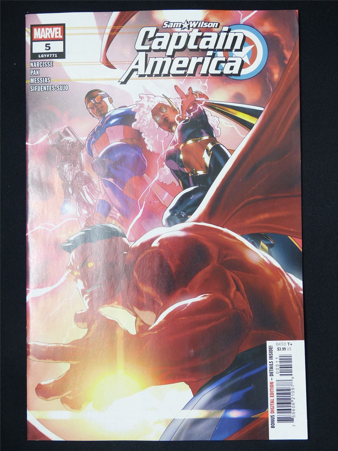 Sam Wilson: CAPTAIN America #5 - Jul 2025 Marvel Comic #6P