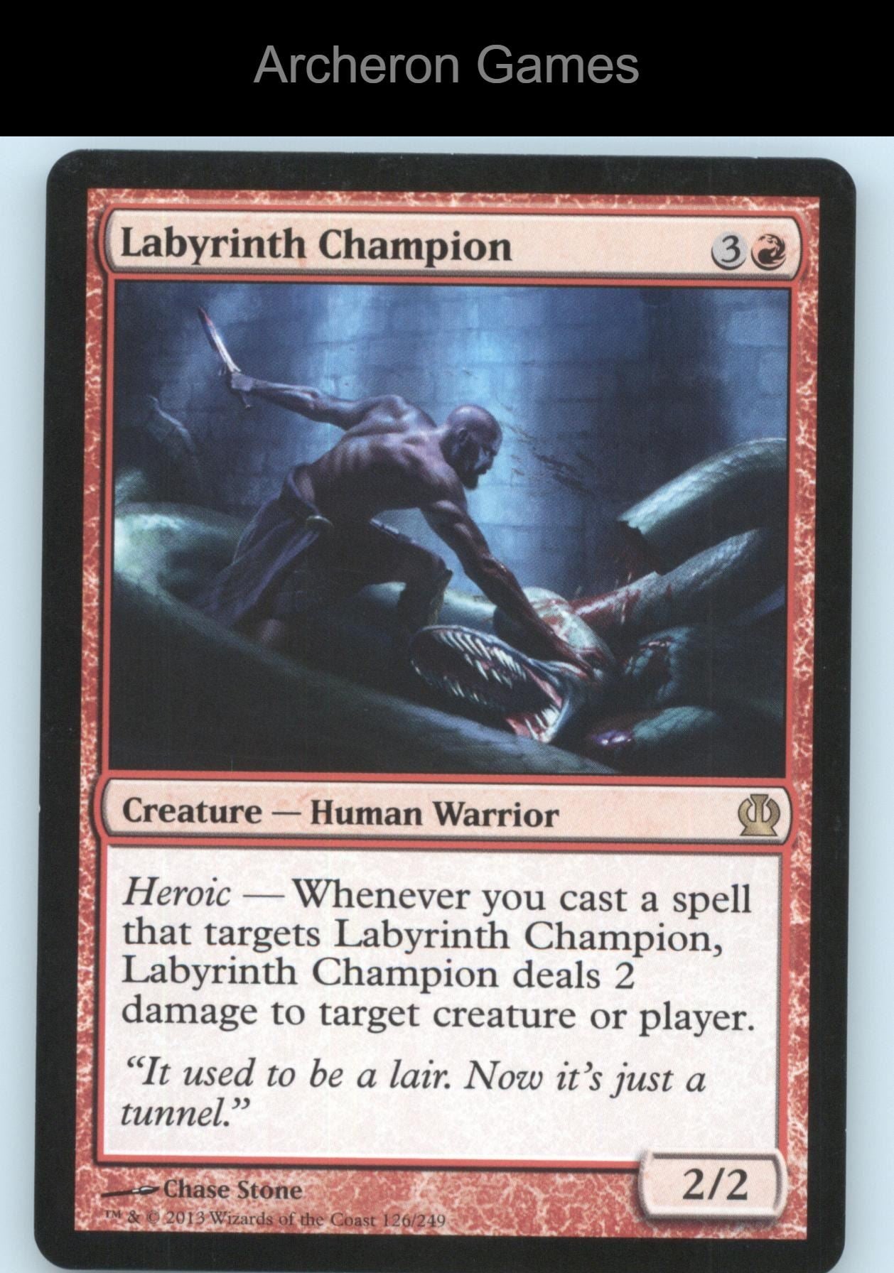 Labyrinth Champion 126 R MTG Card Theros