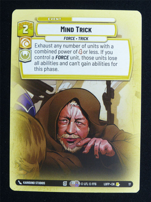 Mind Trick 17 - Star Wars Unlimited Card #3TO