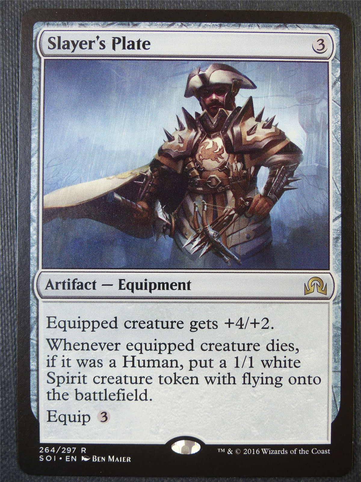 Slayer's Plate - Mtg Card #95L