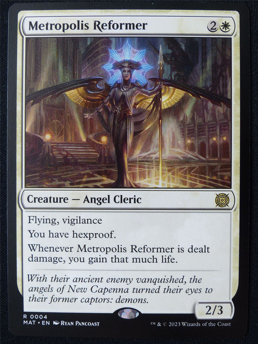 Metropolis Reformer - MAT - Mtg Card #1FU