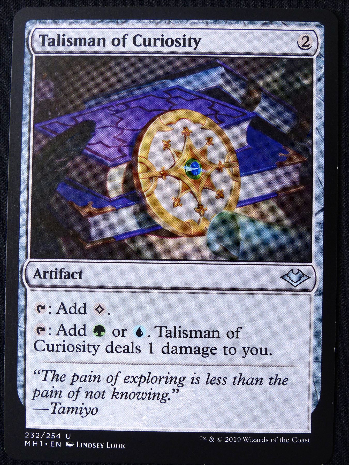 Talisman of Curiousity - MH1 - Mtg Card #L9