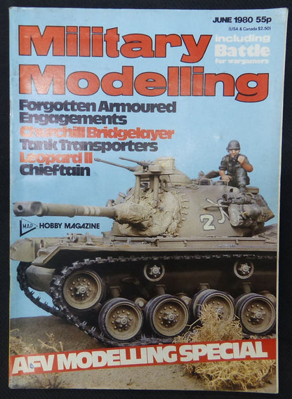 Military Modeling June 1980 - Warhammer AoS 40k #2U7