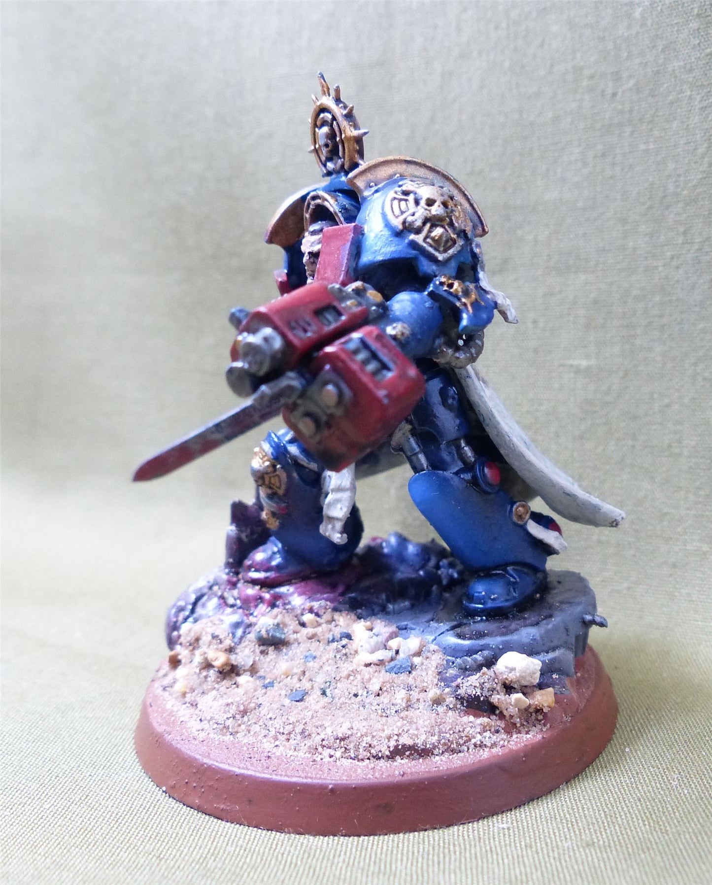 Space Marines - Captain in Terminator Armour painted - Warhammer 40K #19V