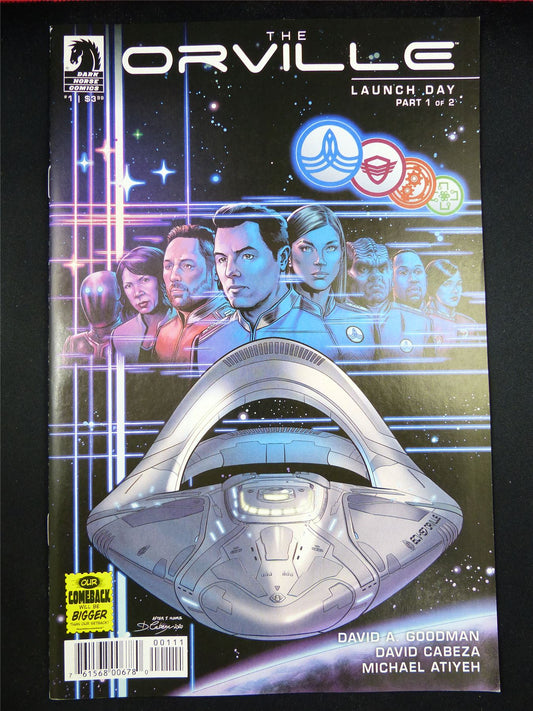 The ORVILLE #1: Launch Day Part 1 Of 2 - Dark Horse Comic #1T