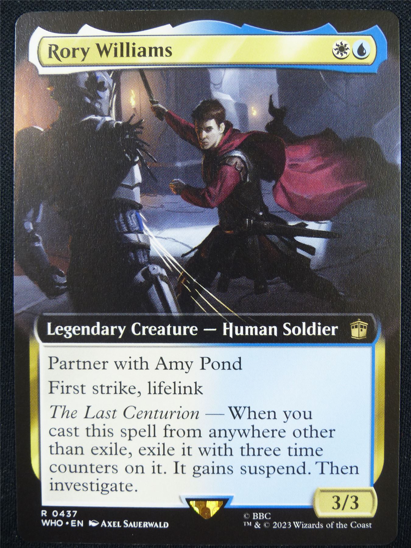 Rory Williams Extended Art - WHO - Mtg Card #2ZH