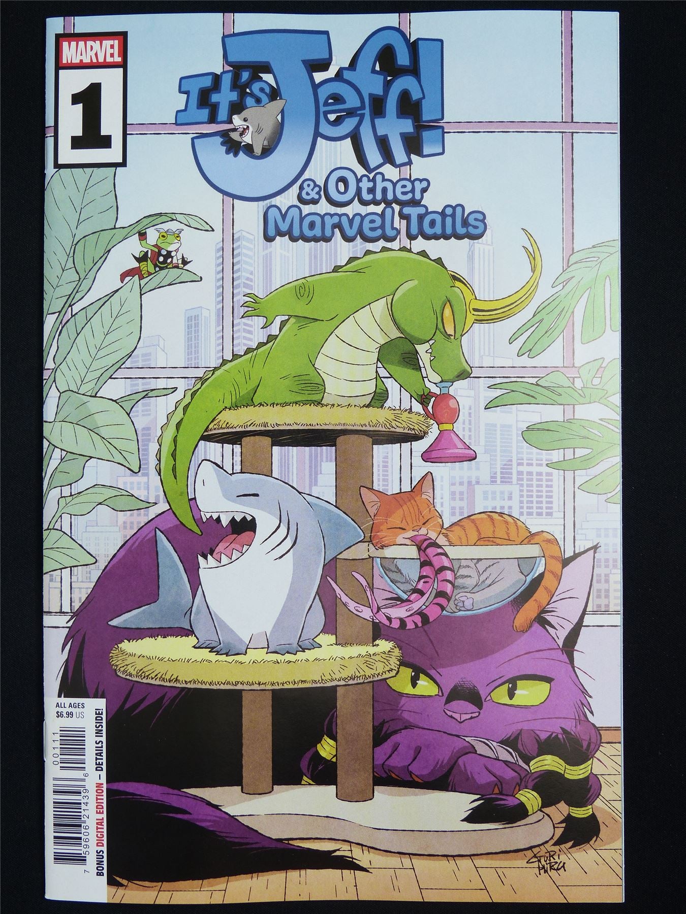 It's JEFF! & Other marvel Tails #1 - Nov 2025 Marvel Comic #3VE