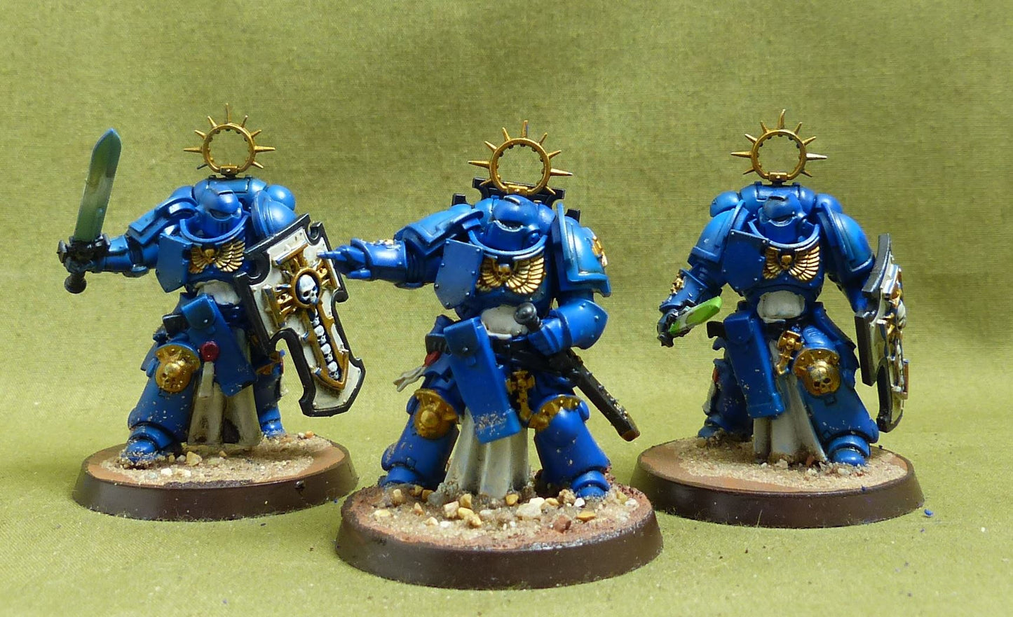 Bladeguard Veteran Squad painted - Space Marines - Warhammer 40K #6TR