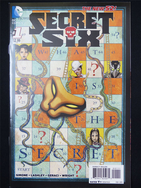 SECRET Six #1 - B&B DC Comic #847