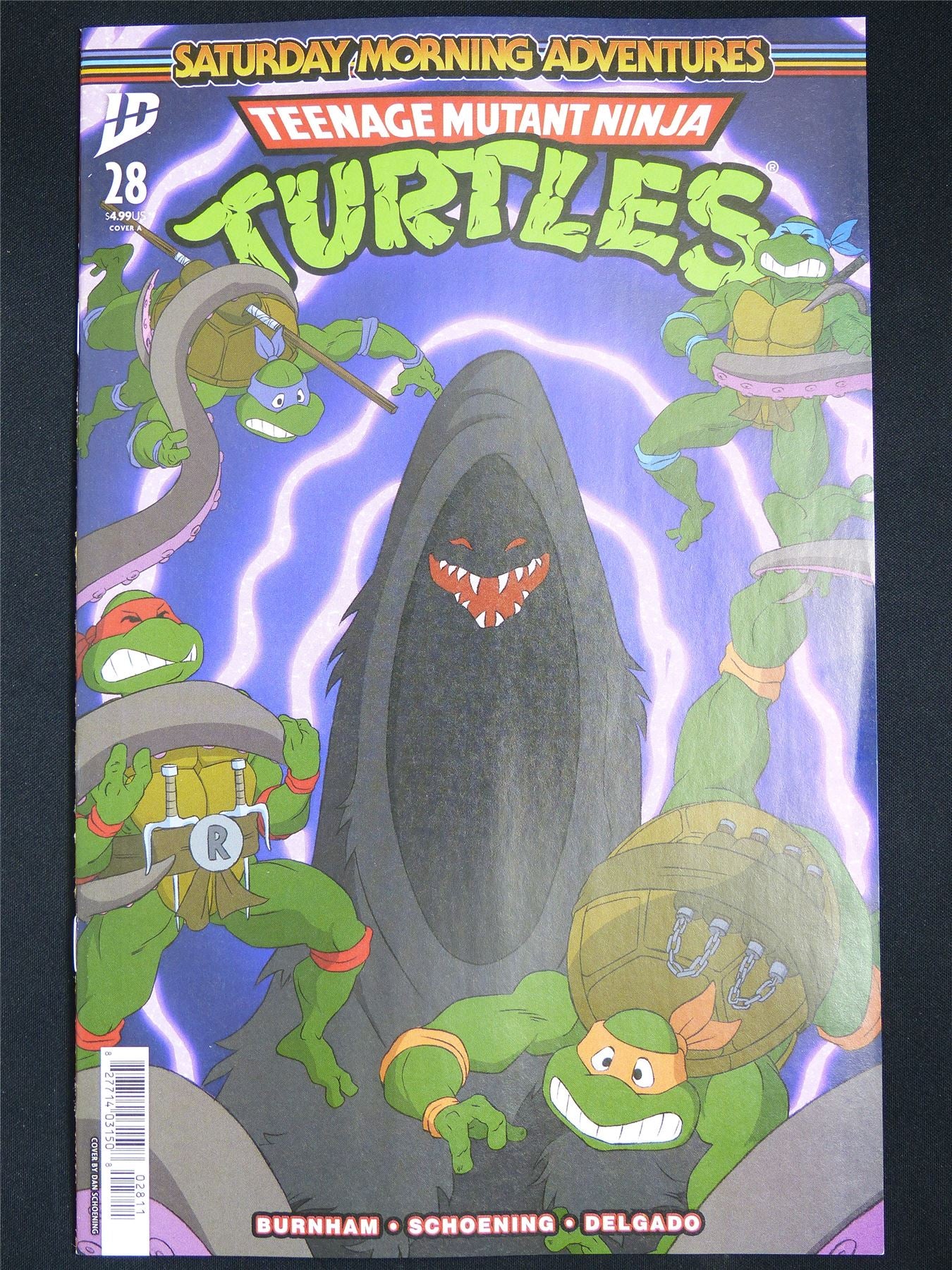 TEENAGE Mutant Ninja Turtles Saturday Morning Adventures #28 - Aug 2025 ID Comic #3LM
