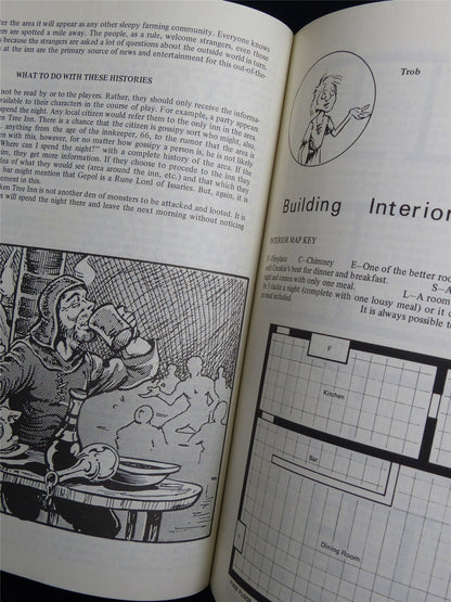 Broken Tree Inn: Judges Guild Runequest Companion -  Roleplay Booklet #NE