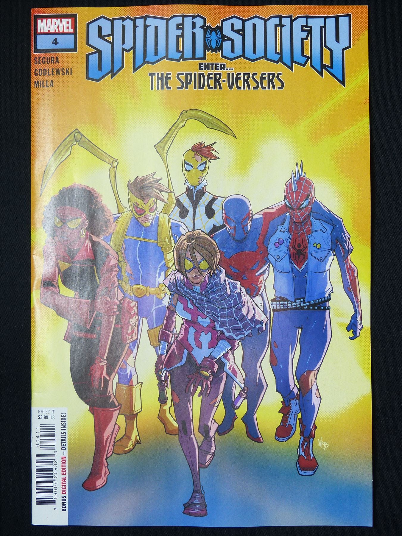 SPIDER-SOCIETY #4 - Jan 2025 Marvel Comic #3NR