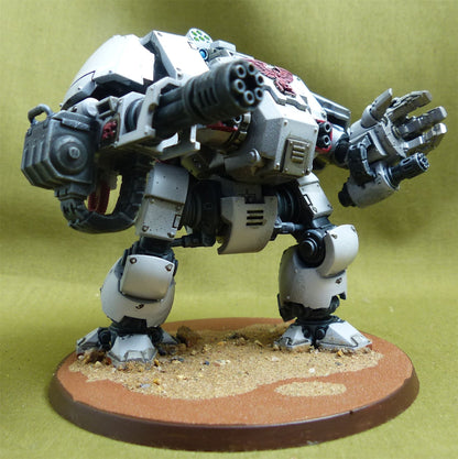 Primaris Redemptor Dreadnought painted - White Scars - Warhammer 40K #4PC