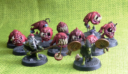 Gllomspite Gitz - Squig Herd and Herders Painted - Warhammer AoS 40k #AX
