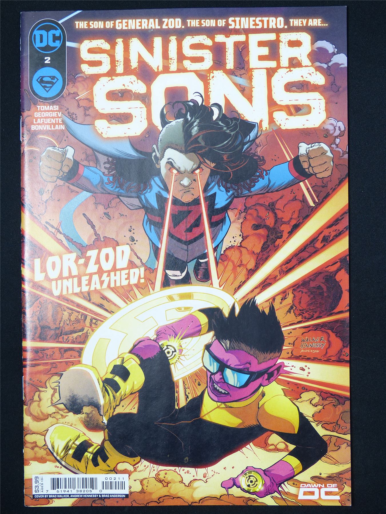 SINISTERS Sons #2 - B&B DC Comic #8JG