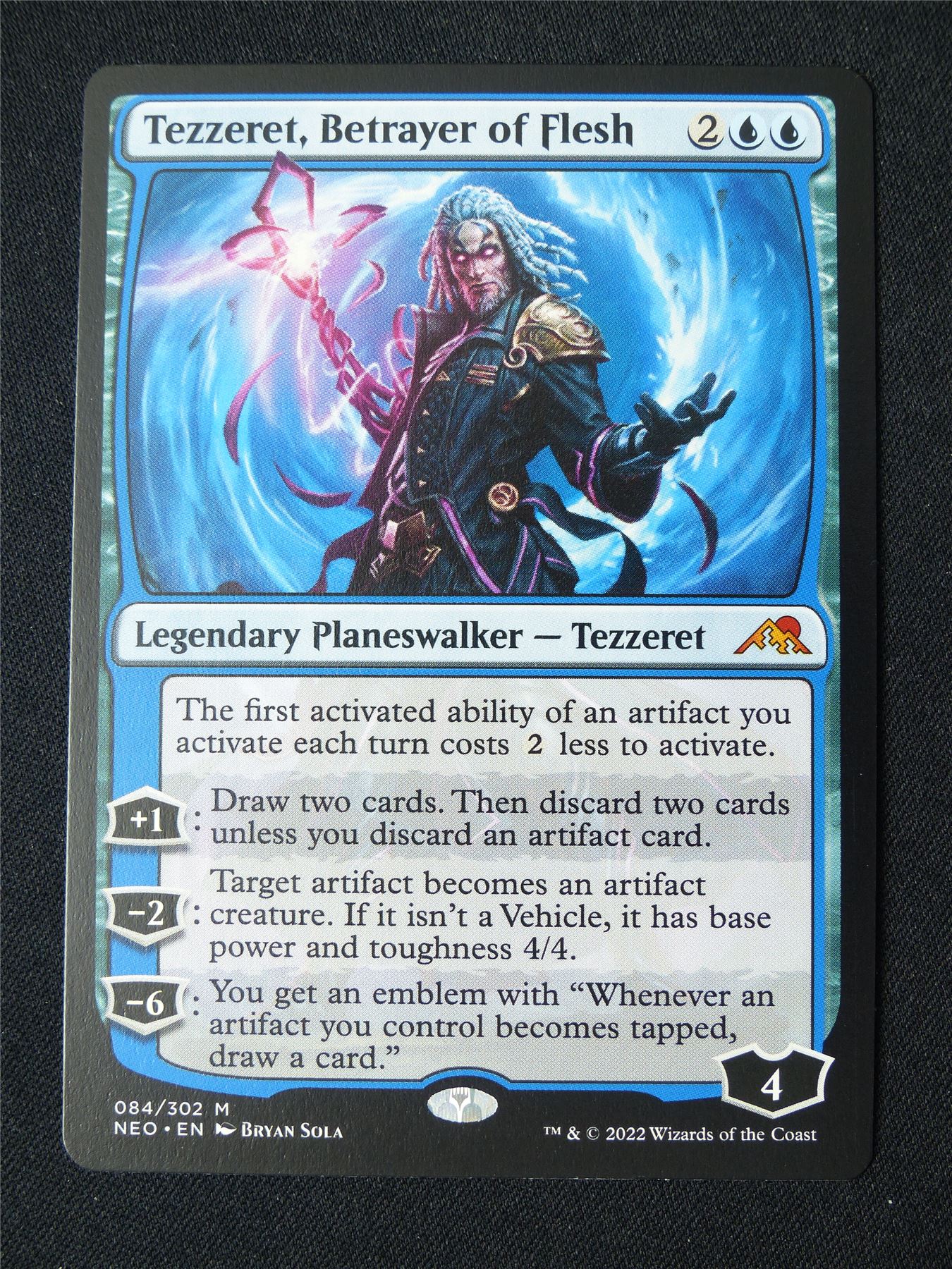 Tezzeret Betrayer of Flesh - NEO - Mtg Card #4I3