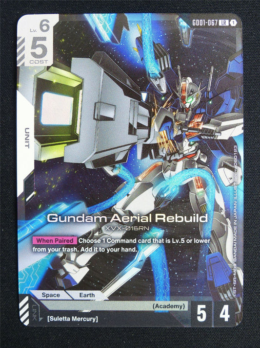 Gundam Aerial Rebuild GD01-067 LR - Gundam Card #582