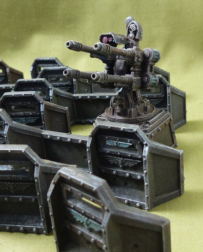 Aegis Defence Line painted - Astra Militarum - Warhammer 40K #2YD