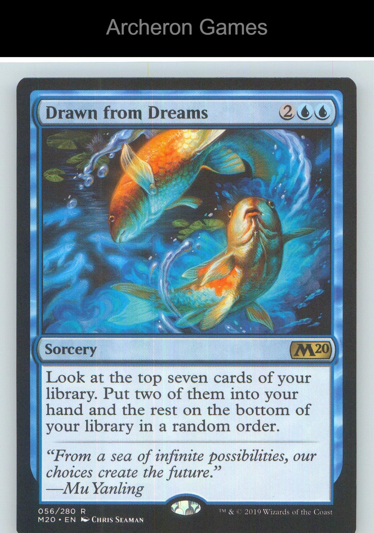 Drawn from Dreams M20 56 R MTG Card NM/EX+