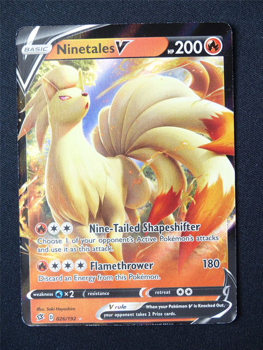 Ninetales V 026/192 Holo - Pokemon Card #5TO