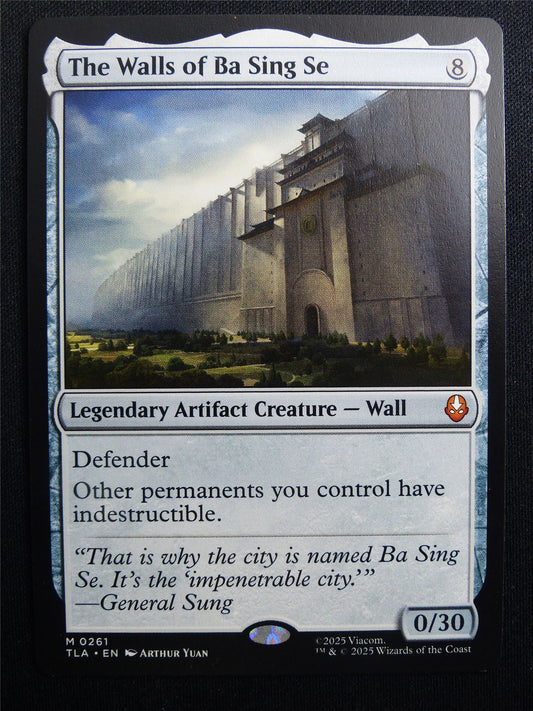 The Walls of Ba Sing Se - TLA - Mtg Card #3F9