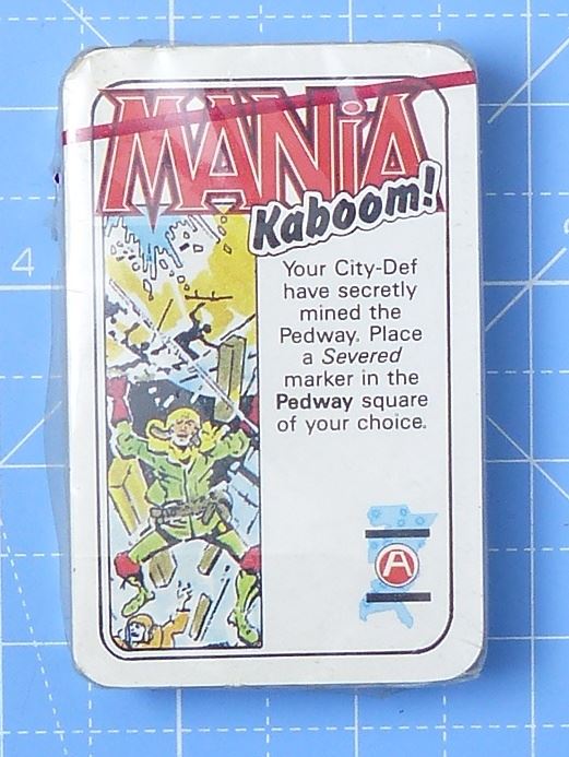 Dredd Block War Mania Card Pack #4LI