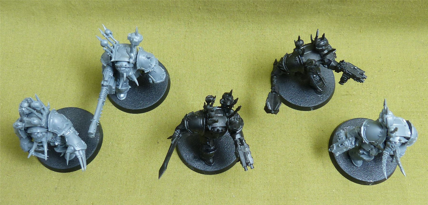 Chaos Terminator Squad - Chaos Space Marines - Warhammer 40K #446