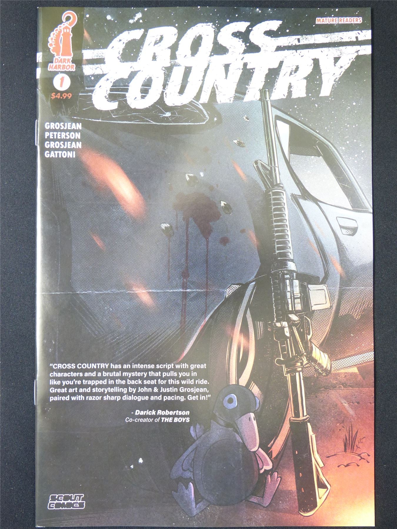 CROSS Country #1 - B&B Jul 2024 Dark Harbor Comic #44V