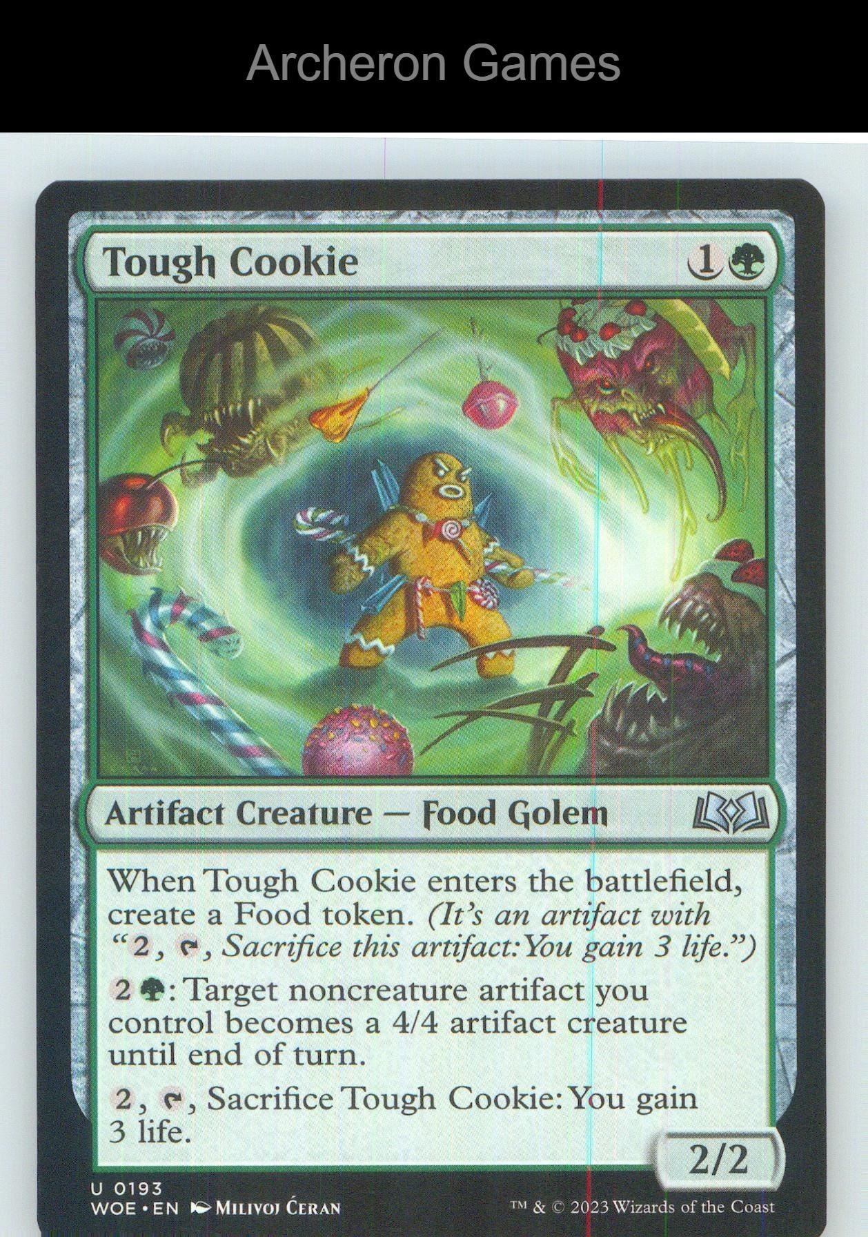 Tough Cookie WOE 193 UC MTG Card NM/EX+