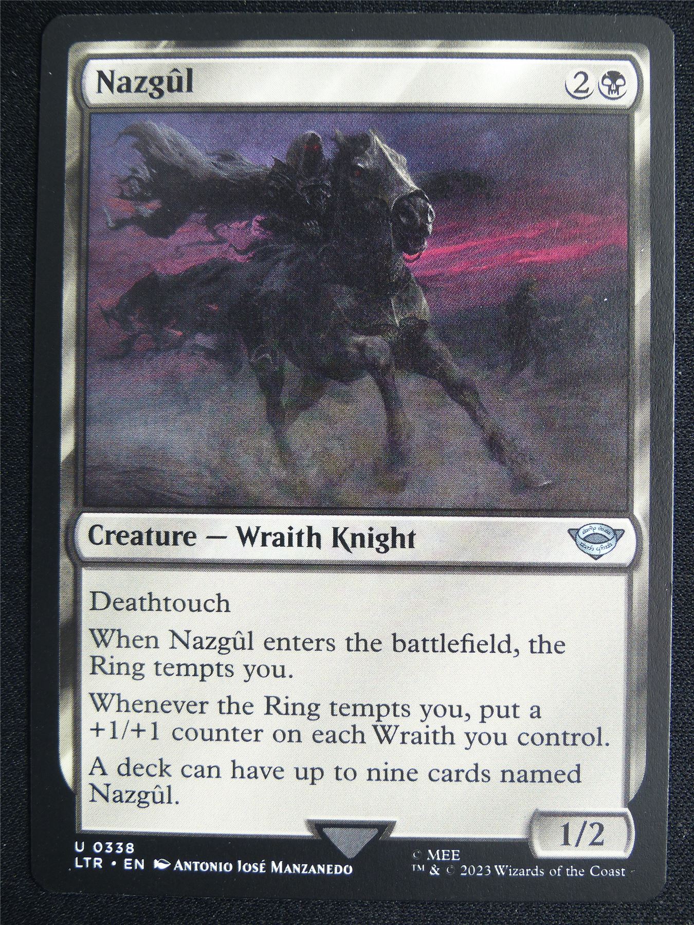 Nazgul 0338 - LTR - Mtg Card #4OM