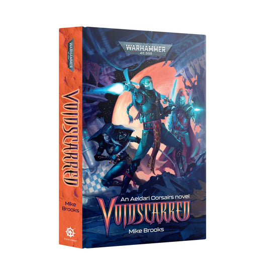 Voidscarred - Mike Brooks - Warhammer 40k - Black Library Hardback - Available from 04/10/25